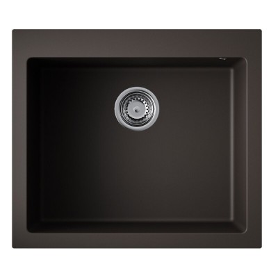 Мойка кухонная Omoikiri Bosen 57-ES 4997209, 57 см, tetogranit, цвет espresso