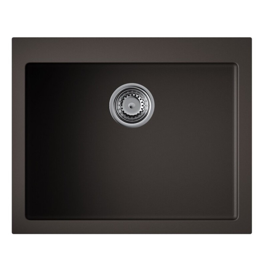 Мойка кухонная Omoikiri Bosen 61-ES 4997211, 61 см, tetogranit, цвет espresso