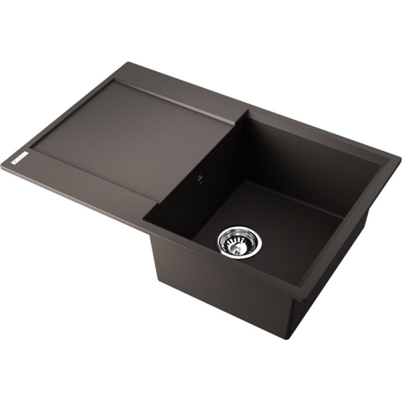 Кухонная мойка Omoikiri Daisen 78T-ES 4997215, 78 см, tetogranit, цвет espresso