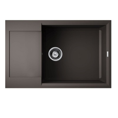 Кухонная мойка Omoikiri Sakaime 78-LB-ES 4997226, 78 см, tetogranit, цвет espresso