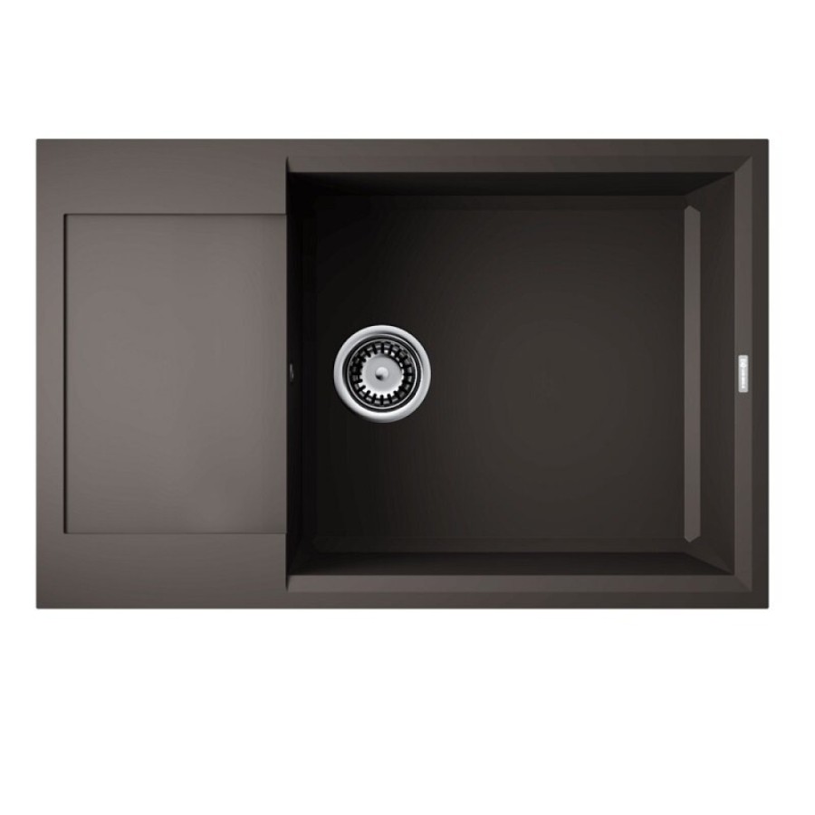 Кухонная мойка Omoikiri Sakaime 78-LB-ES 4997226, 78 см, tetogranit, цвет espresso