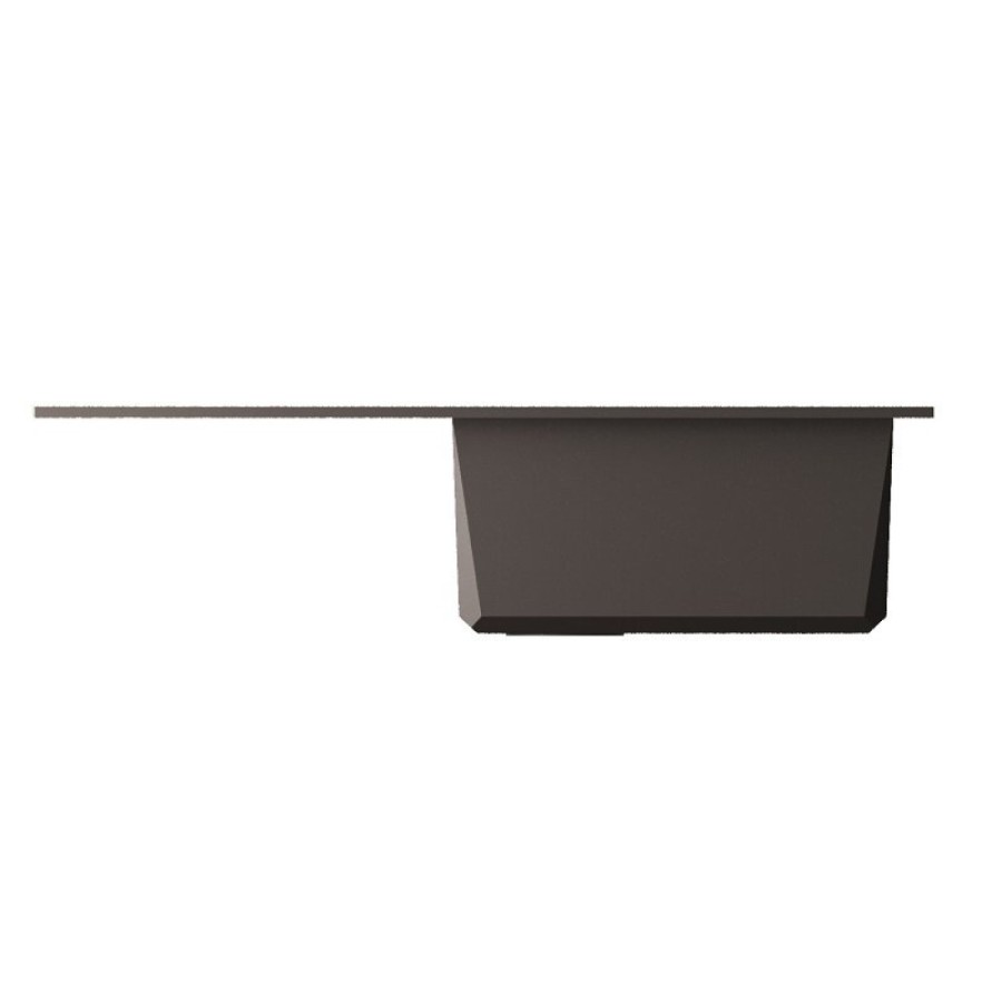 Кухонная мойка Omoikiri Sakaime 79-ES 4997227, 79 см, tetogranit, цвет espresso