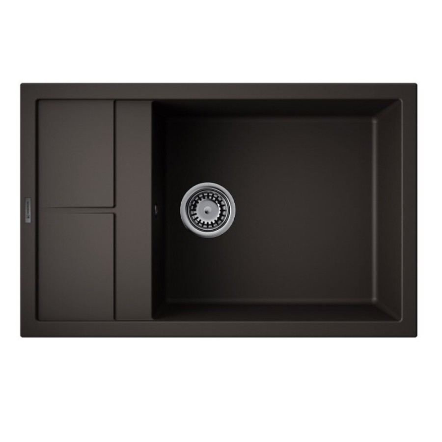 Кухонная мойка Omoikiri Sumi 78-LB-ES 4997232, 78 см, tetogranit, цвет espresso