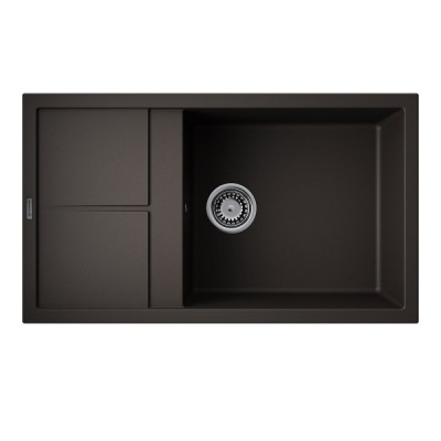 Кухонная мойка Omoikiri Sumi 4997233, 86 см, tetogranit, цвет espresso
