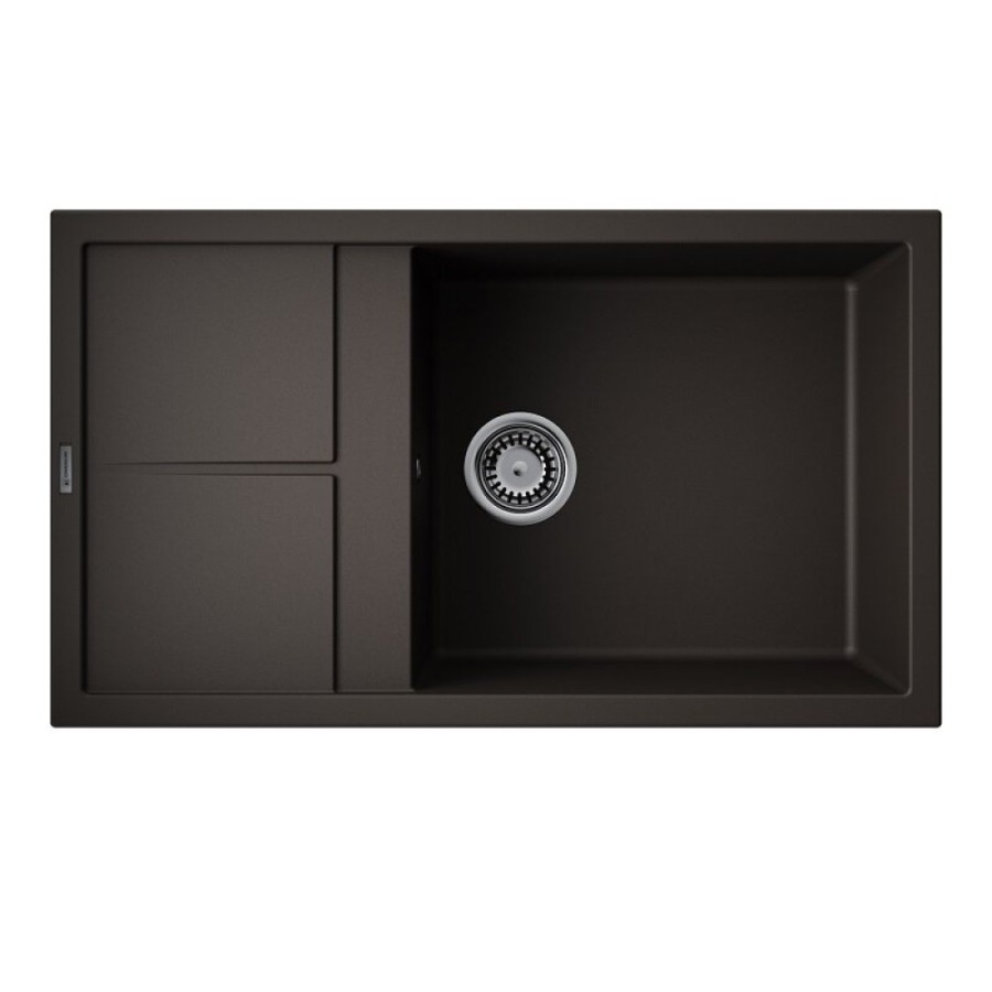 Кухонная мойка Omoikiri Sumi 4997233, 86 см, tetogranit, цвет espresso