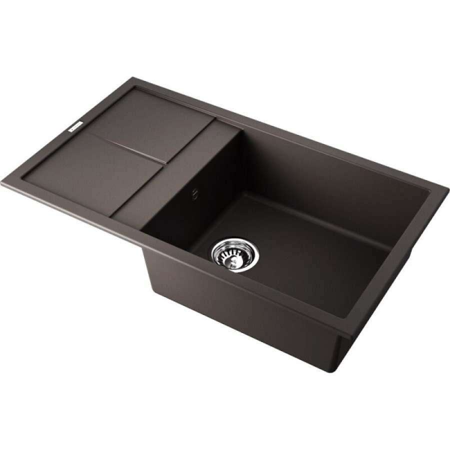 Кухонная мойка Omoikiri Sumi 4997233, 86 см, tetogranit, цвет espresso