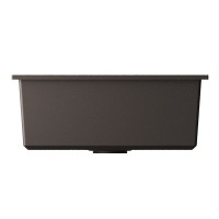 Кухонная мойка Omoikiri Tedori 54-U 4997235, 55 см, tetogranit, цвет espresso
