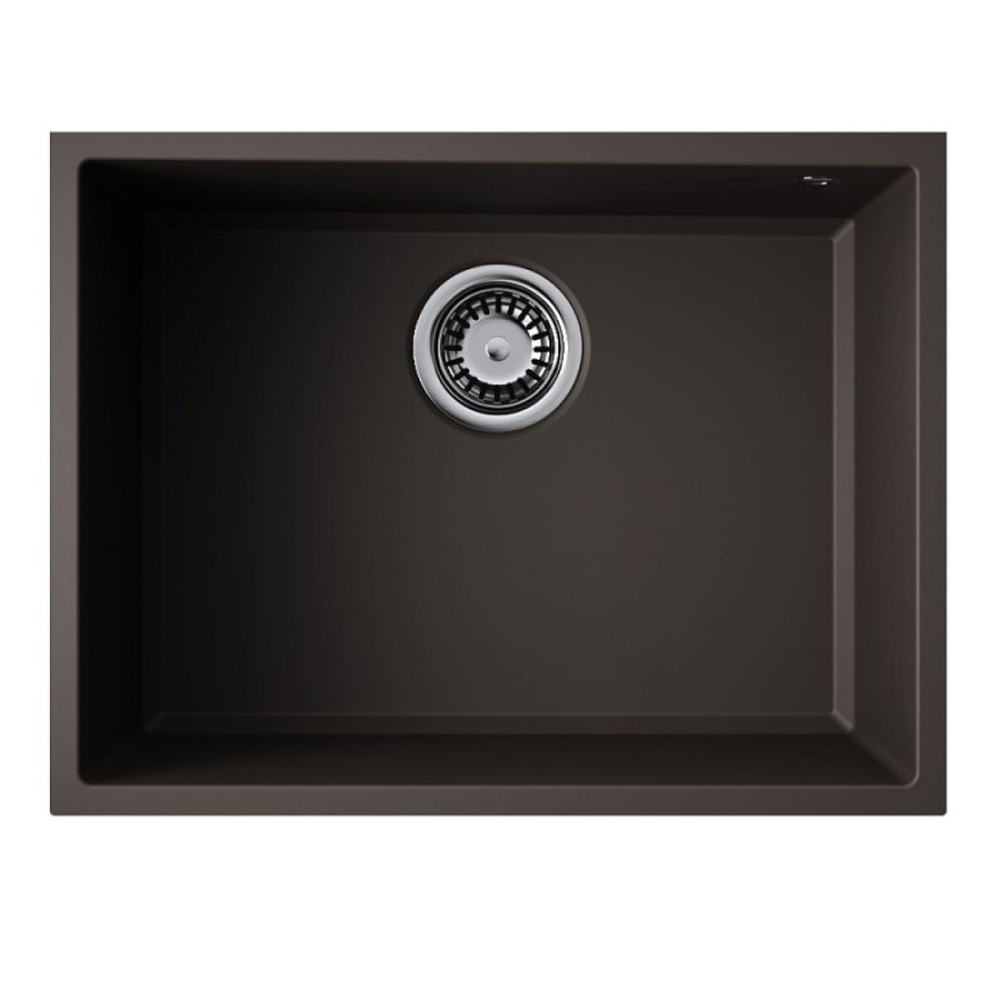 Кухонная мойка Omoikiri Tedori 54-U 4997235, 55 см, tetogranit, цвет espresso
