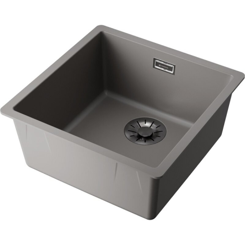 Кухонная мойка Omoikiri Yamakawa 45-Integra 4997252, 44 см, artceramic, цвет leningrad grey