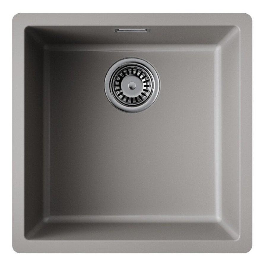 Кухонная мойка Omoikiri Yamakawa 45T Integra 4997254, 45 см, tetogranit, цвет leningrad grey