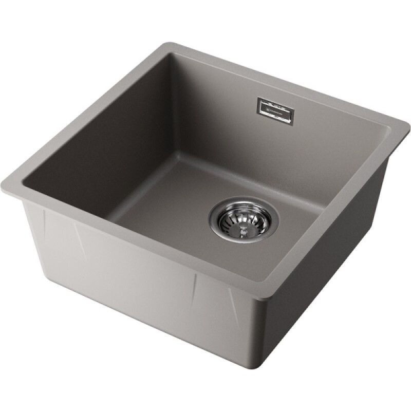 Кухонная мойка Omoikiri Yamakawa 45T Integra 4997254, 45 см, tetogranit, цвет leningrad grey