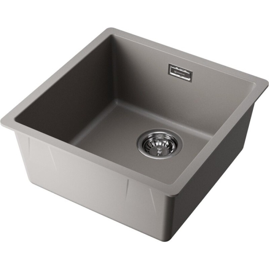 Кухонная мойка Omoikiri Yamakawa 45T Integra 4997254, 45 см, tetogranit, цвет leningrad grey