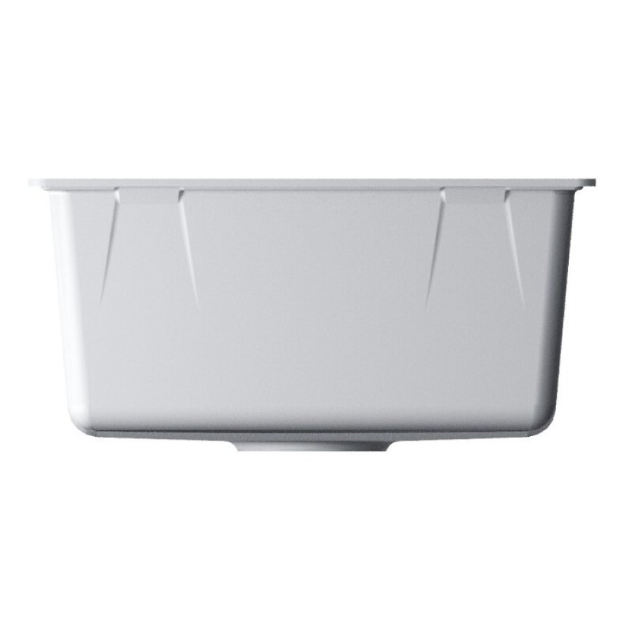 Кухонная мойка Omoikiri Yamakawa 45T-Integra 4997255, 45 см, tetogranit, цвет белый