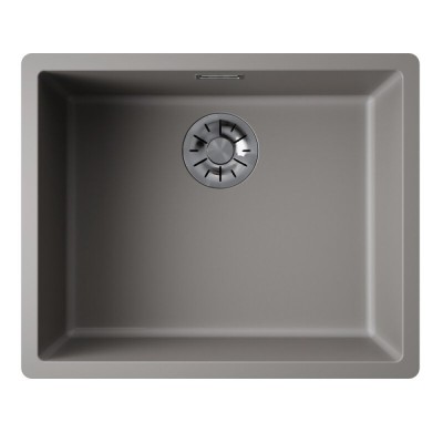 Кухонная мойка Omoikiri Yamakawa 55-Integra 4997264, 53 см, artceramic, цвет leningrad grey