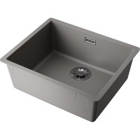 Кухонная мойка Omoikiri Yamakawa 55-Integra 4997264, 53 см, artceramic, цвет leningrad grey