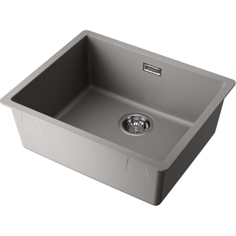 Кухонная мойка Omoikiri Yamakawa 55T Integra 4997266, 55 см, tetogranit, цвет leningrad grey