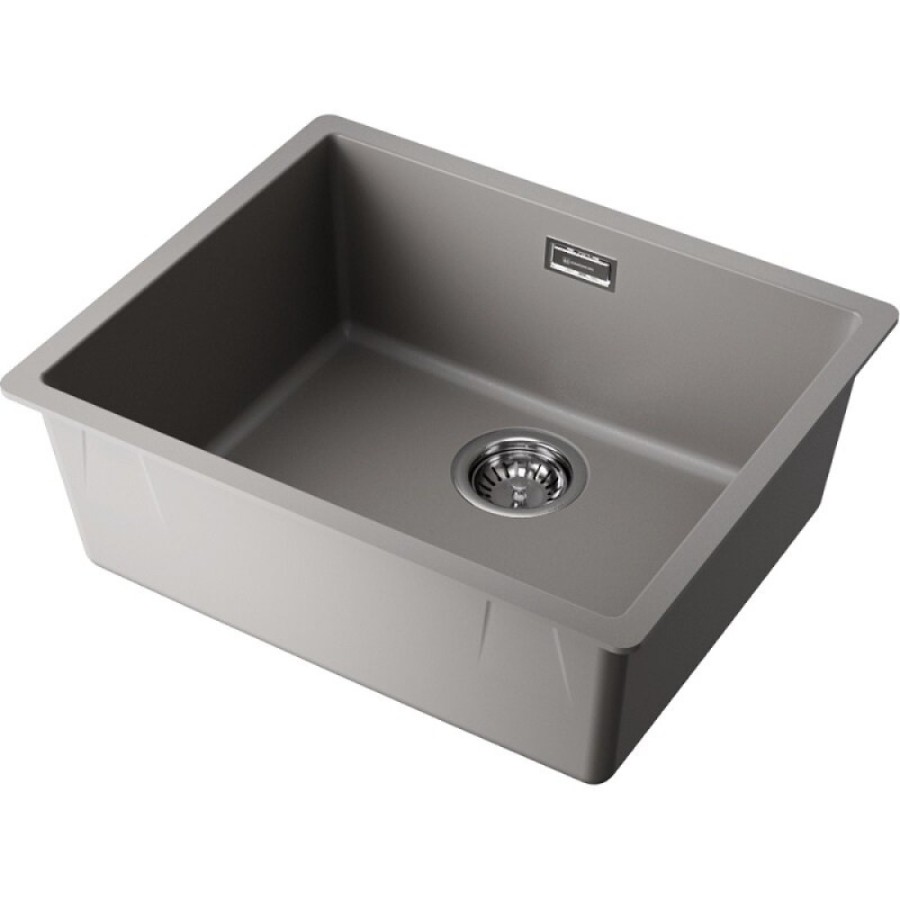 Кухонная мойка Omoikiri Yamakawa 55T Integra 4997266, 55 см, tetogranit, цвет leningrad grey