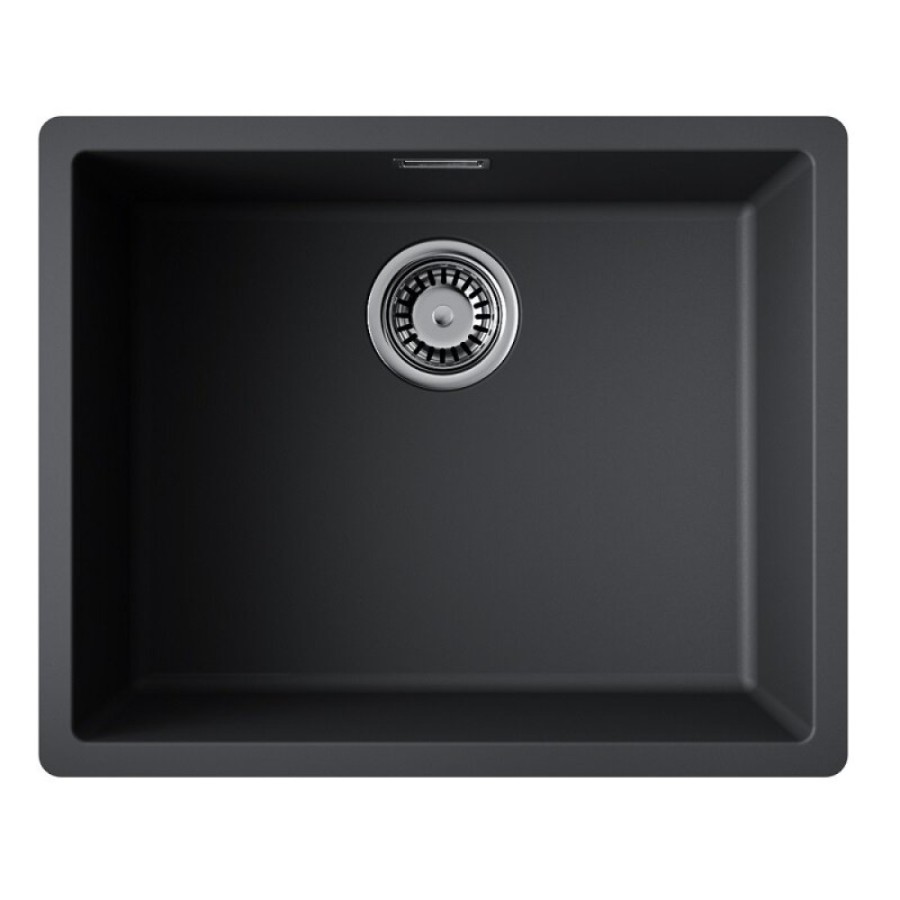 Кухонная мойка Omoikiri Yamakawa 55T Integra 4997269, 55 см, tetogranit, цвет черный