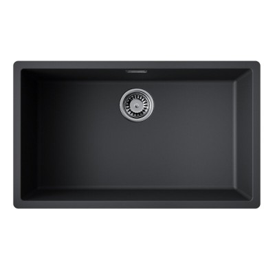 Кухонная мойка Omoikiri Yamakawa 75T Integra 4997281, 75 см, tetogranit, цвет черный