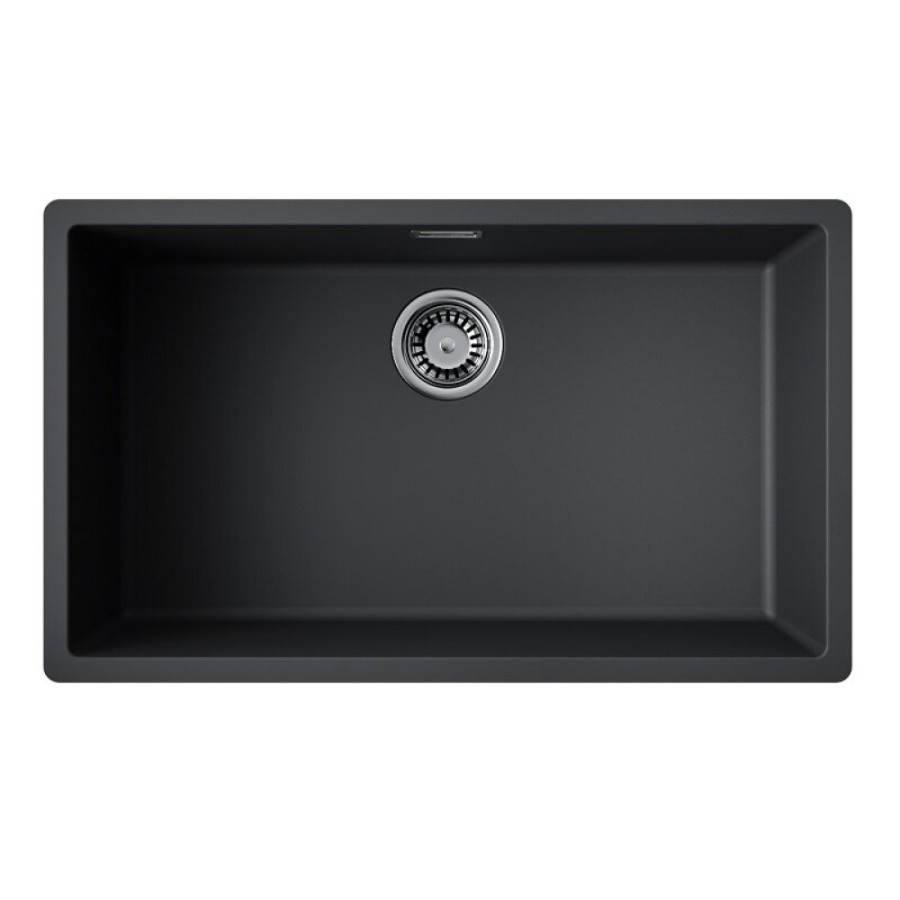 Кухонная мойка Omoikiri Yamakawa 75T Integra 4997281, 75 см, tetogranit, цвет черный