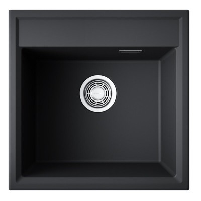 Кухонная мойка Omoikiri Daisen 51-BL 4997303, 51 см, artgranit, цвет черный