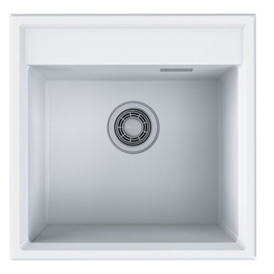 Кухонная мойка Omoikiri Daisen 51-WH 4997304, 51 см, artgranit, цвет белый