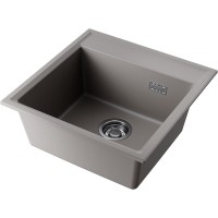 Кухонная мойка Omoikiri Daisen 51-GR 4997306, 51 см, artgranit, цвет leningrad grey