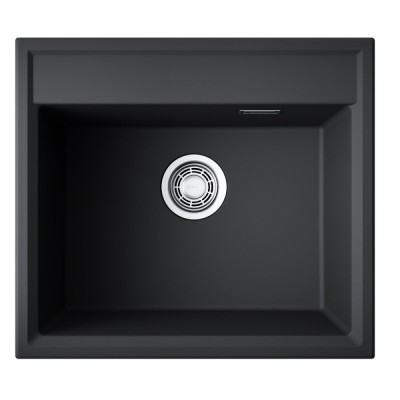 Кухонная мойка Omoikiri Daisen 57-BL 4997308, 57 см, artgranit, цвет черный