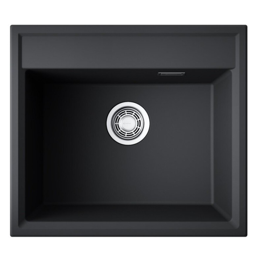Кухонная мойка Omoikiri Daisen 57-BL 4997308, 57 см, artgranit, цвет черный