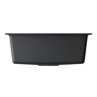 Кухонная мойка Omoikiri Daisen 57-BL 4997308, 57 см, artgranit, цвет черный