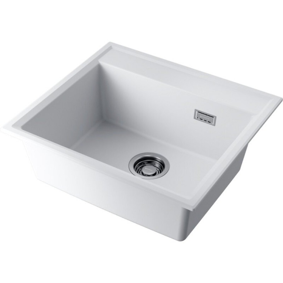 Кухонная мойка Omoikiri Daisen 57-WH 4997309, 57 см, artgranit, цвет белый