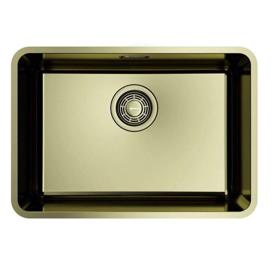 Кухонная мойка Omoikiri Omi 53-U/I Ultra Mini 4997406, 53 см, цвет светлое золото