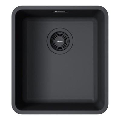 Кухонная мойка Omoikiri Omi 37-U/I Ultra-GB 4997416, 37 см, цвет графит