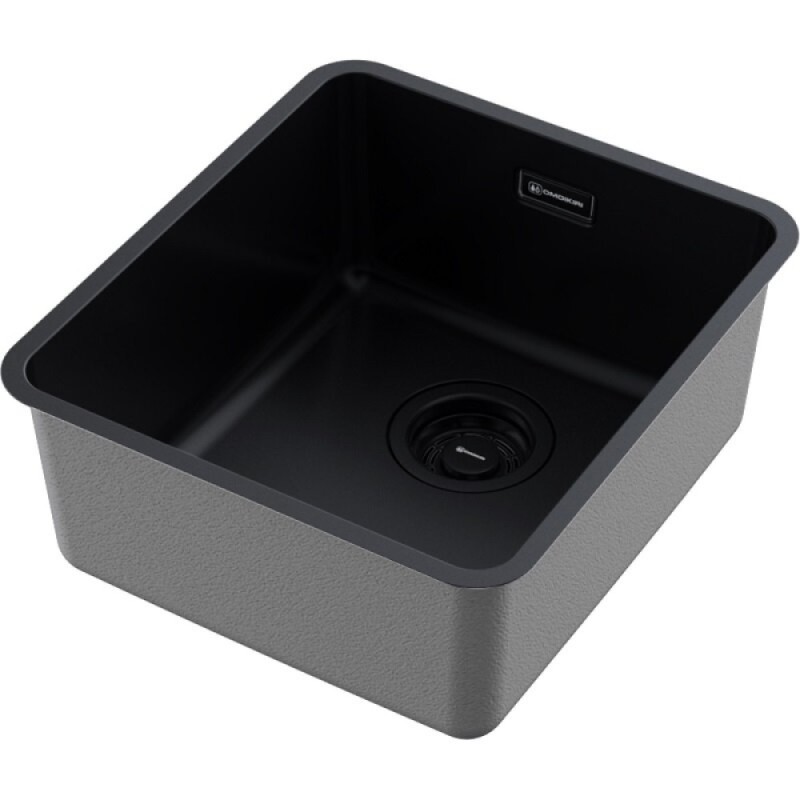 Кухонная мойка Omoikiri Omi 37-U/I Ultra-GB 4997416, 37 см, цвет графит