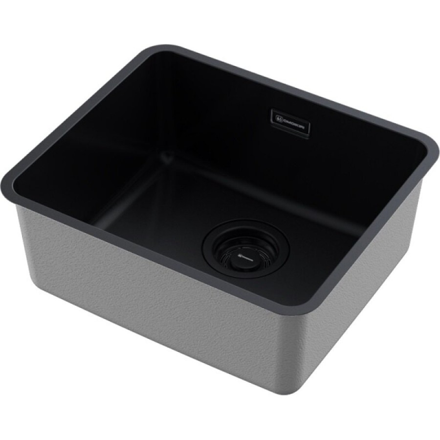 Кухонная мойка Omoikiri Omi 43-U/I Ultra Mini 4997417, 43 см, цвет графит