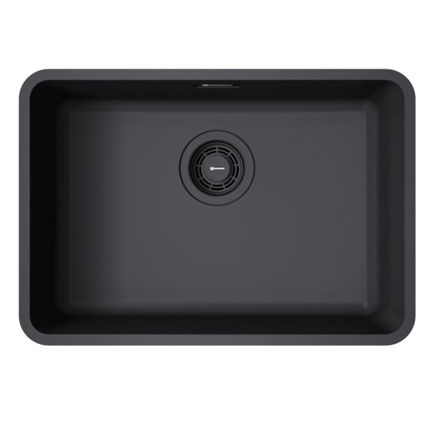 Кухонная мойка Omoikiri Omi 53-U/I Ultra Mini 4997418, 53 см, цвет графит