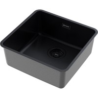 Кухонная мойка Omoikiri Omi 43-U/I Ultra 4997420, 43 см, цвет графит
