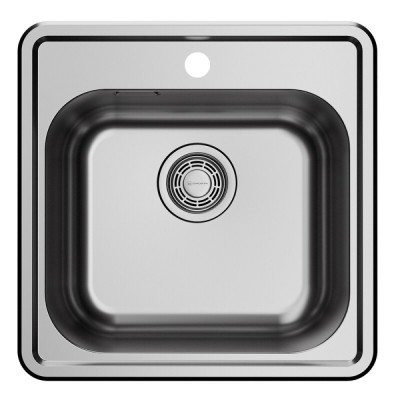 Мойка кухонная Omoikiri Notoro 48-SI 4997437, 48 см, цвет silver matt