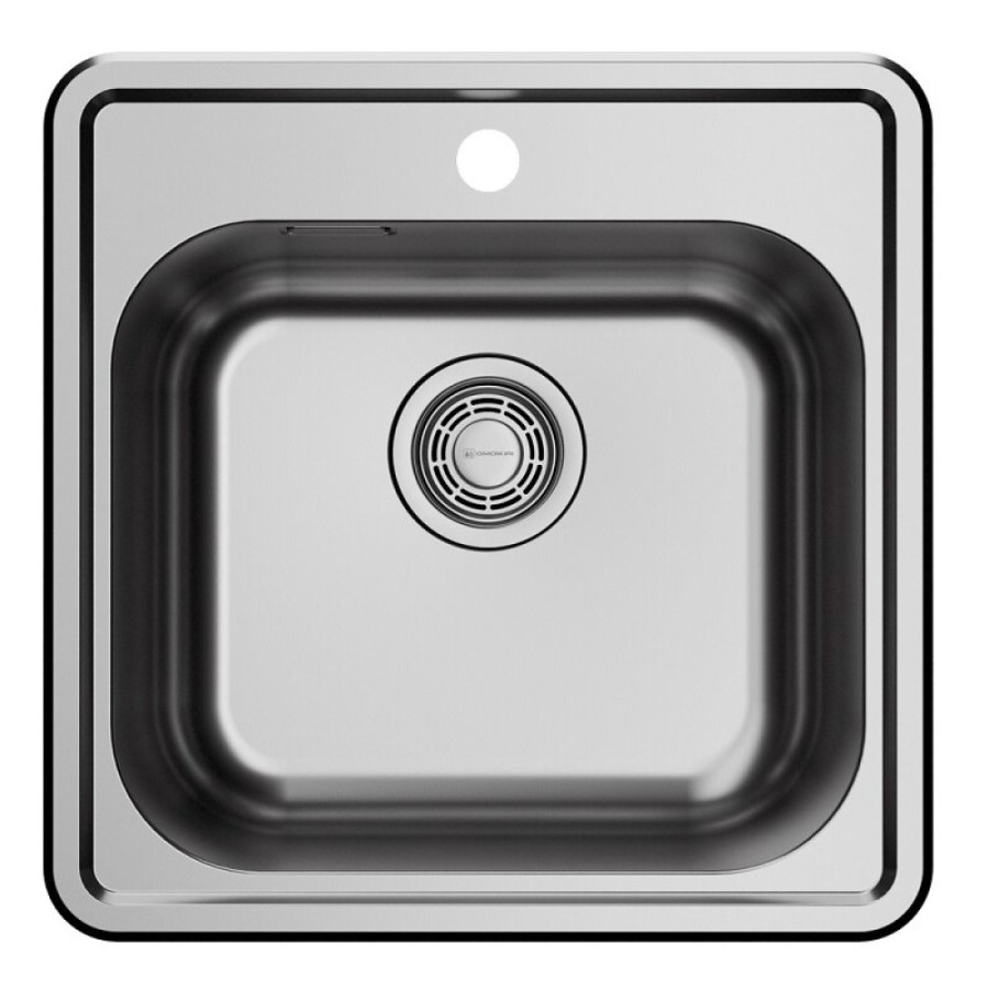 Мойка кухонная Omoikiri Notoro 48-SI 4997437, 48 см, цвет silver matt