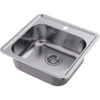 Мойка кухонная Omoikiri Notoro 48-SI 4997437, 48 см, цвет silver matt