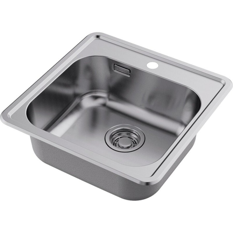 Мойка кухонная Omoikiri Notoro 48-SI 4997437, 48 см, цвет silver matt