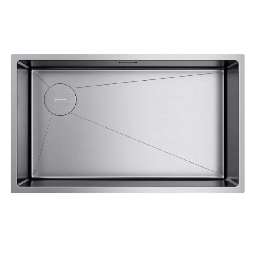 Кухонная мойка Omoikiri Taki 74-U/IF-L Side 4997471, 74 см, цвет нержавеющая сталь