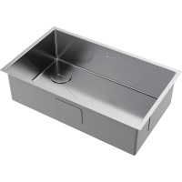 Кухонная мойка Omoikiri Taki 74-U/IF-L Side 4997471, 74 см, цвет нержавеющая сталь