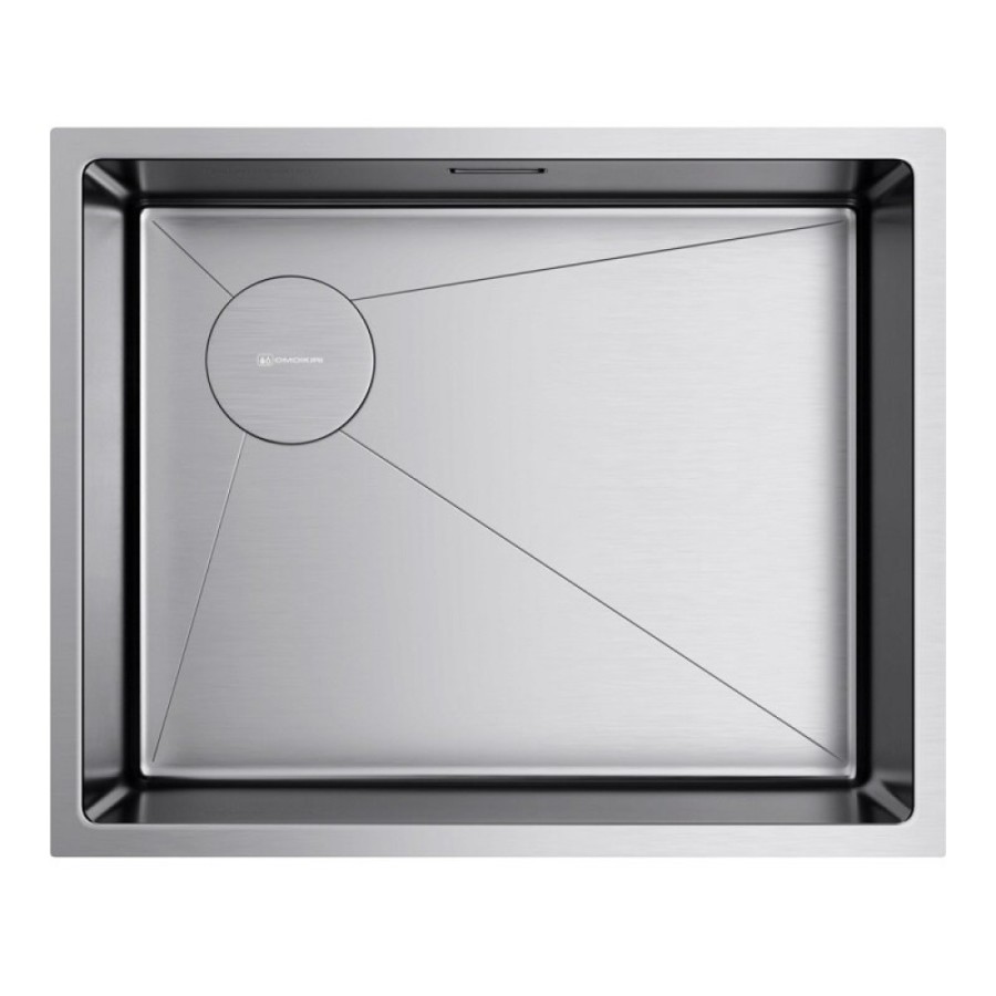 Кухонная мойка Omoikiri Taki 54-U/IF-L Side SF-IN 4997474, 54 см, цвет нержавеющая сталь
