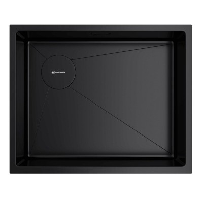 Кухонная мойка Omoikiri Taki 54-U/IF-L Side SF-GB 4997476, 54 см, цвет графит