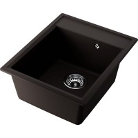 Кухонная мойка Omoikiri Daisen 42-ES 4997488, 42 см, artgranit, цвет espresso