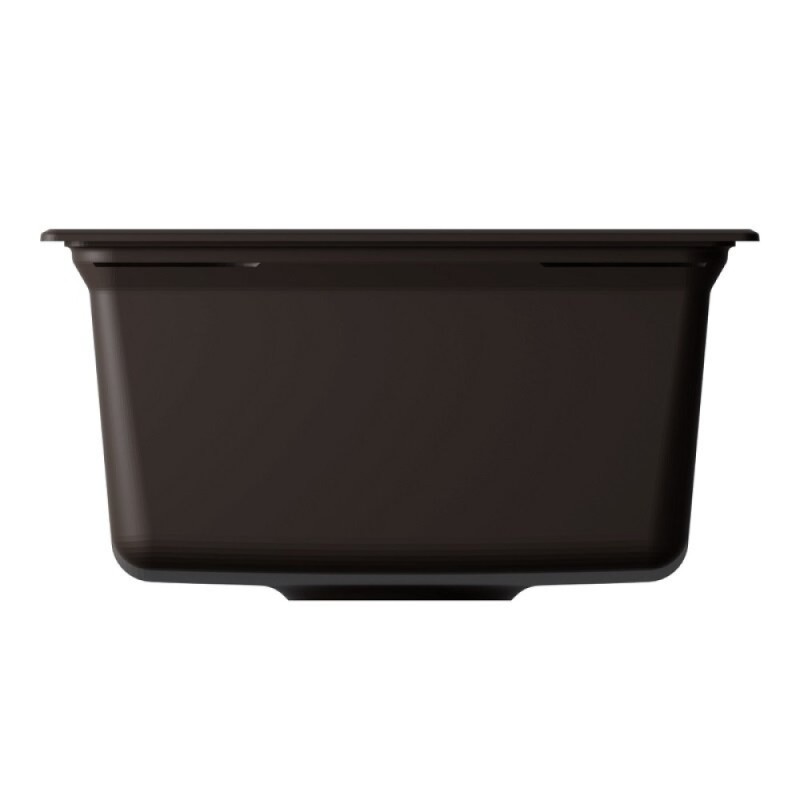 Кухонная мойка Omoikiri Daisen 42-ES 4997488, 42 см, artgranit, цвет espresso