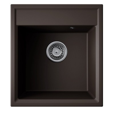 Кухонная мойка Omoikiri Daisen 46-ES 4997489, 46 см, artgranit, цвет espresso