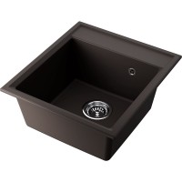 Кухонная мойка Omoikiri Daisen 46-ES 4997489, 46 см, artgranit, цвет espresso