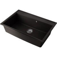 Кухонная мойка Omoikiri Daisen 77-ES 4997490, 77 см, artgranit, цвет espresso